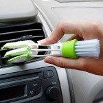 Special brush, 2 in 1, cleaning blinds, louver and car ventilation